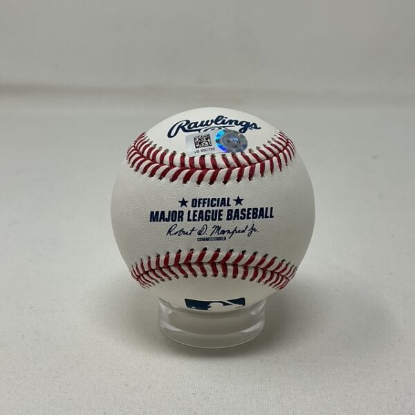 Nestor Cortes Autographed San Diego Padres ROML Baseball MLB COA - Image 3
