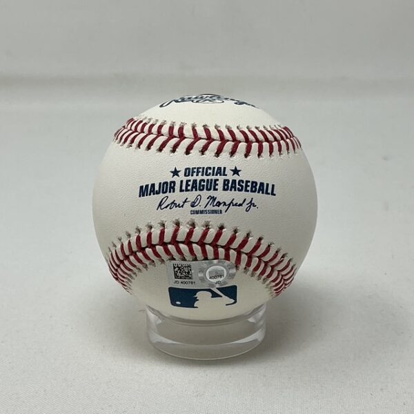Charlie Blackmon Autographed Colorado Rockies Chuck Nasty ROML Baseball MLB COA - Image 3