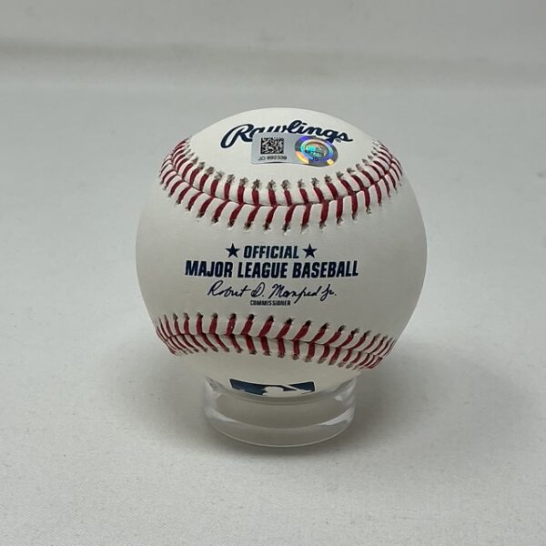 Luis Severino Autographed New York Yankees ROML Baseball MLB COA - Image 3