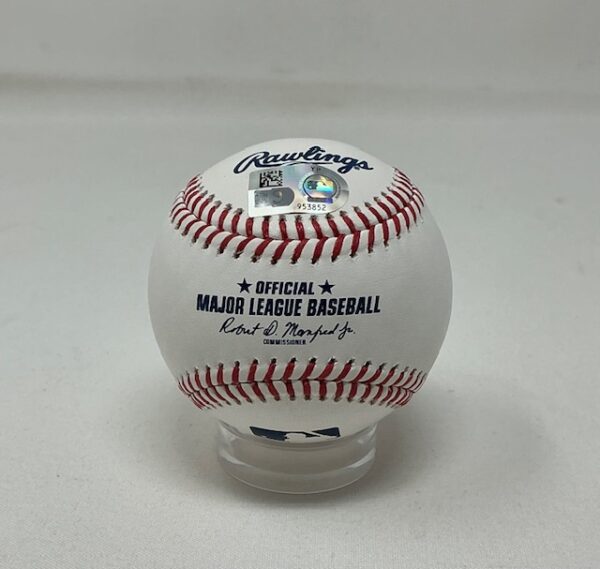 Aaron Boone Autographed New York Yankees ROML Baseball MLB COA - Image 3