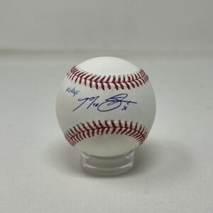 Max Scherzer Autographed Washington Nationals ROML Baseball Beckett