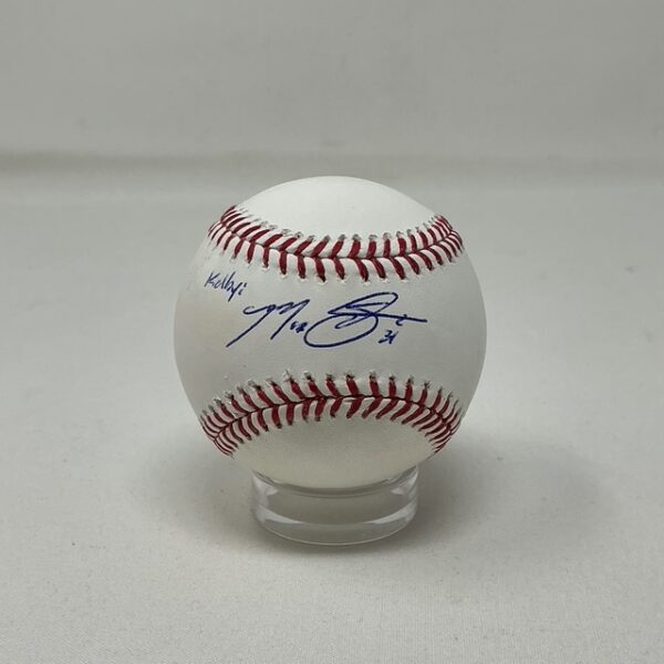 Max Scherzer Autographed Washington Nationals ROML Baseball Beckett