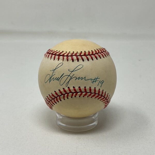 Fred Lynn Autographed Boston Red Sox OAL Baseball PSA/DNA COA