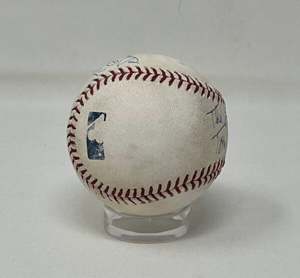 The Letterman Autographed Male Pop Vocal Trio ROML Baseball Beckett - Image 3