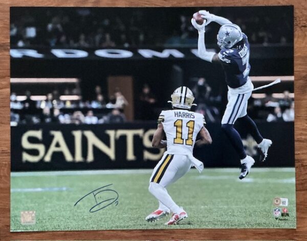 Trevon Diggs Autographed Dallas Cowboys 16X20 Photograph Beckett