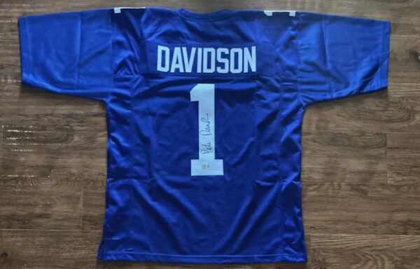 Pete Davidson Autographed New York Giants SNL Pro Style Jersey Beckett BAS