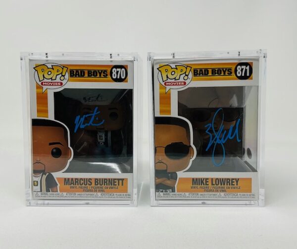 Will Smith & Martin Lawrence Autographed Bad Boys Funko Pops #870 & #871 JSA COA - Image 12