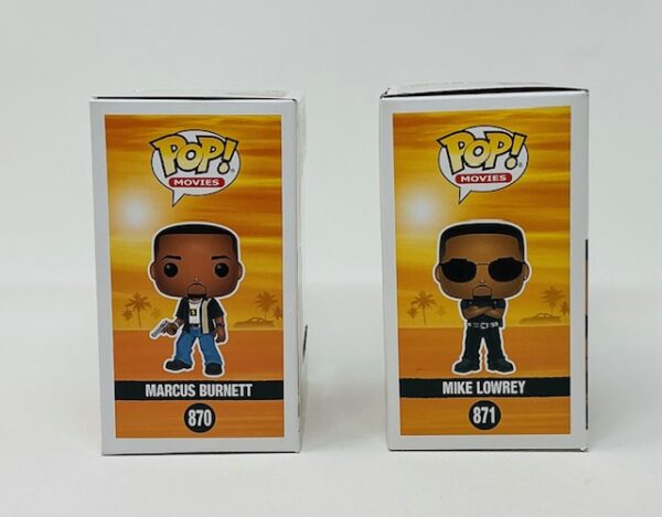 Will Smith & Martin Lawrence Autographed Bad Boys Funko Pops #870 & #871 JSA COA - Image 5