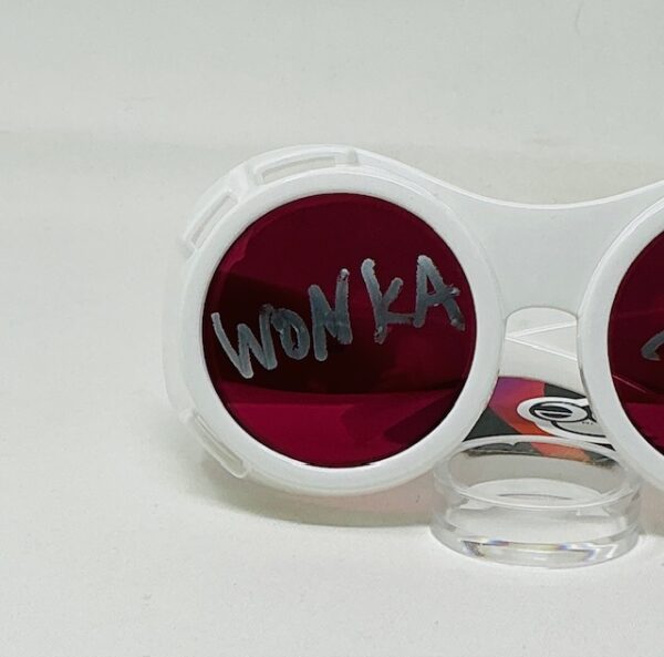 Johnny Depp Autographed Willy Wonka Charlie and the Chocolate Factory Sunglasses PSA - Image 3