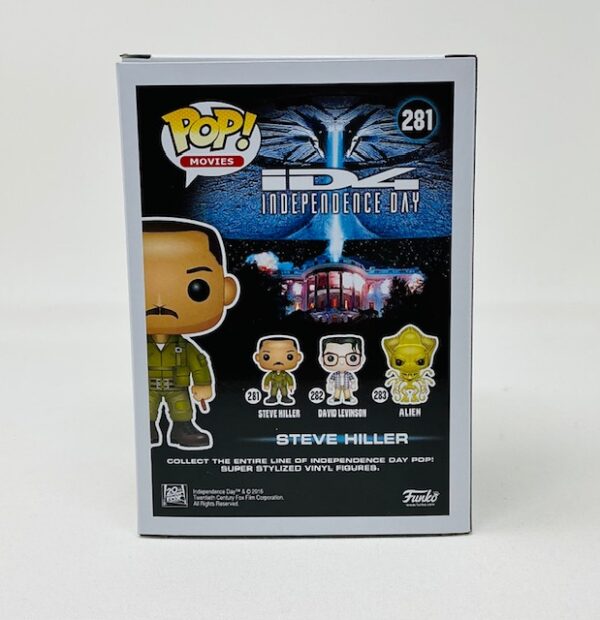 Will Smith Autographed Steve Hiller Independence Day Funko Pop #281 PSA - Image 5