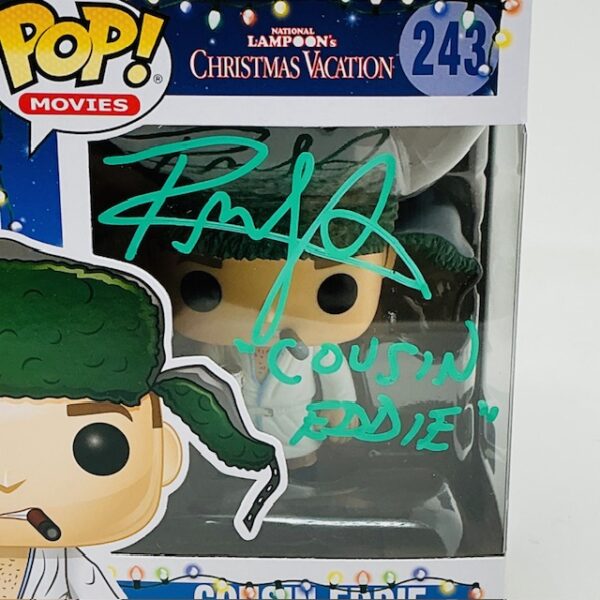 Randy Quaid Autographed National Lampoon's Christmas Vacation Cousin Eddie Funko Pop #243 OC Celebrity - Image 3