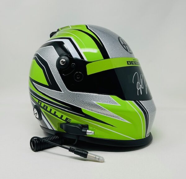 Hailie Deegan Autographed NASCAR Style Built For Speed Full Size Helmet Deegan Authentic - Image 4