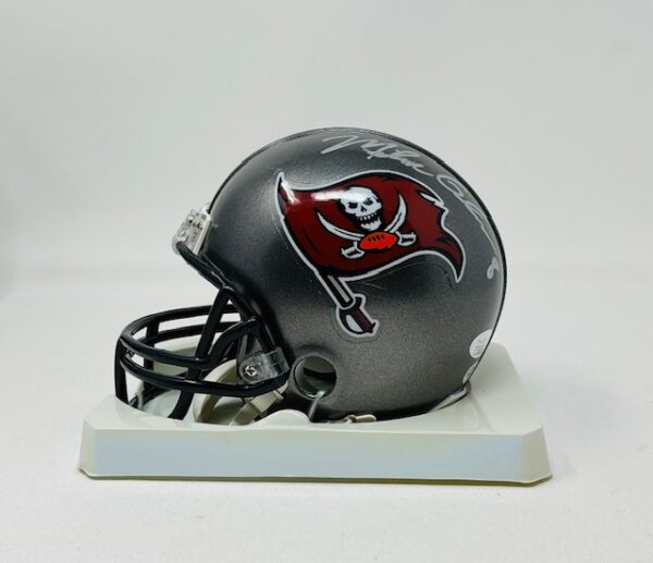 Mike Glennon Autographed Tampa Bay Buccaneers Mini Helmet JSA COA - Image 2
