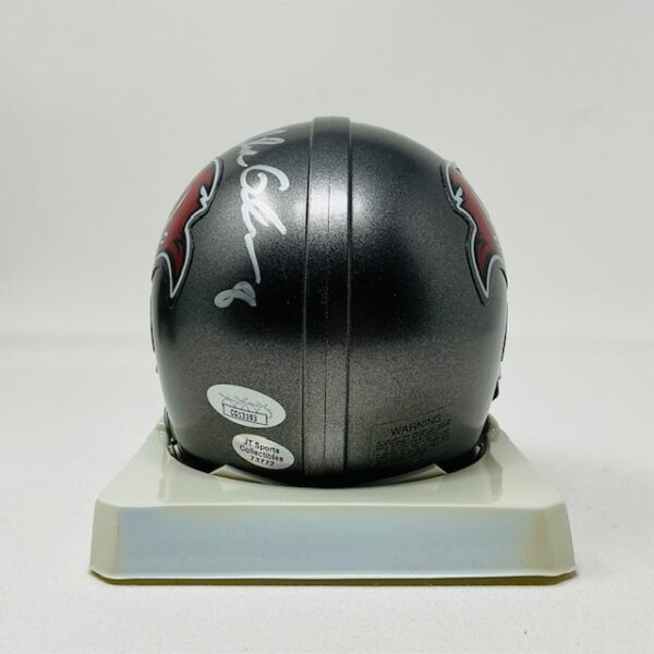 Mike Glennon Autographed Tampa Bay Buccaneers Mini Helmet JSA COA - Image 6