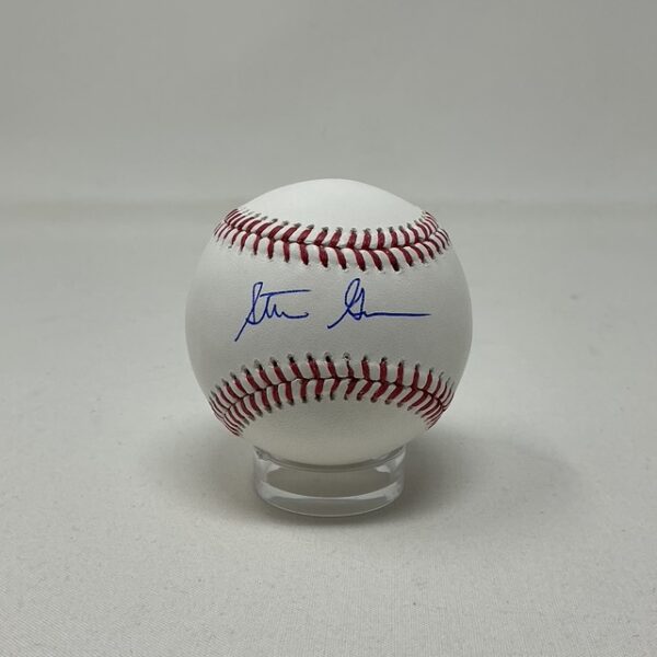 Steve Gelbs Autographed New York Mets & Jets SNY Sportscaster ROML Baseball JSA COA