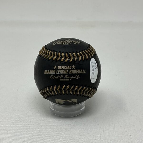 Sidney Crosby Autographed NHL Pittsburgh Penguins Black ROML Baseball JSA - Image 7