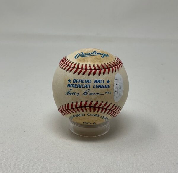 Joe DiMaggio Autographed New York Yankees OAL Baseball JSA LOA - Image 7
