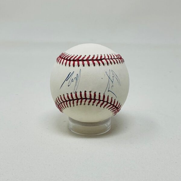 Nick Jonas & Priyanka Chopra Autographed Jonas Brothers and Miss World 2000 ROML Baseball JSA
