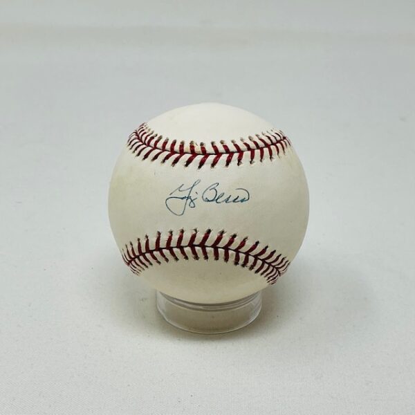 Yogi Berra Autographed New York Yankees OAL Baseball Steiner