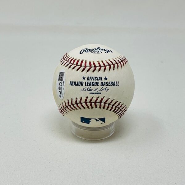 John Smoltz Autographed Atlanta Braves ROML Baseball JSA COA - Image 5
