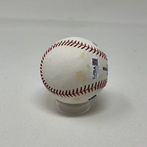 John Smoltz Autographed Atlanta Braves ROML Baseball JSA COA - Image 4