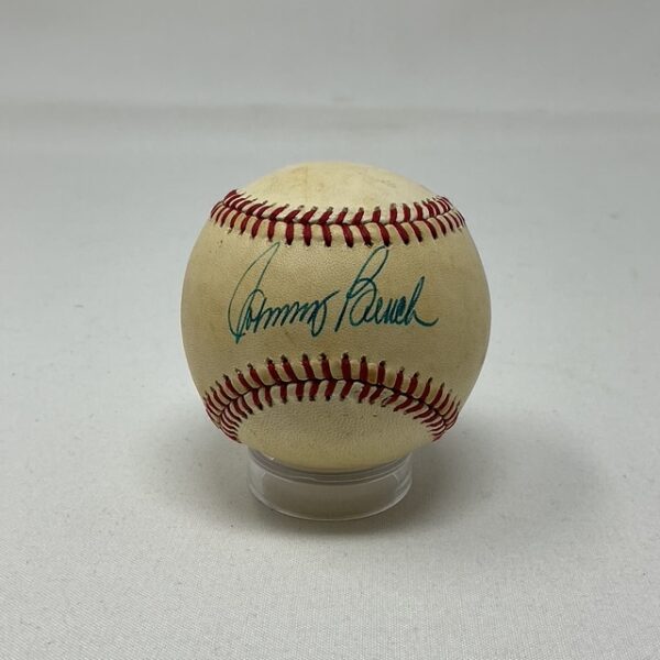Johnny Bench Autographed Cincinnati Reds ONL Baseball JSA COA