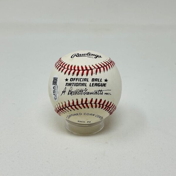 Billy Herman Autographed Chicago Cubs ONL Baseball JSA COA - Image 3