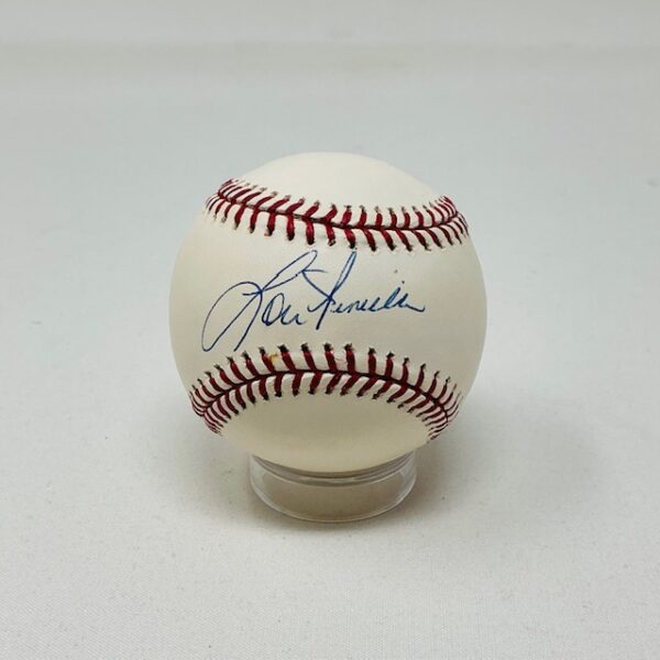 Lou Piniella Autographed Tampa Bay Devil Rays Manager ROML Baseball Tristar MLB COA