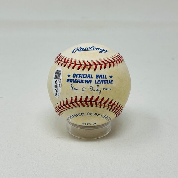 Tino Martinez Autographed New York Yankees OAL Baseball JSA COA - Image 3