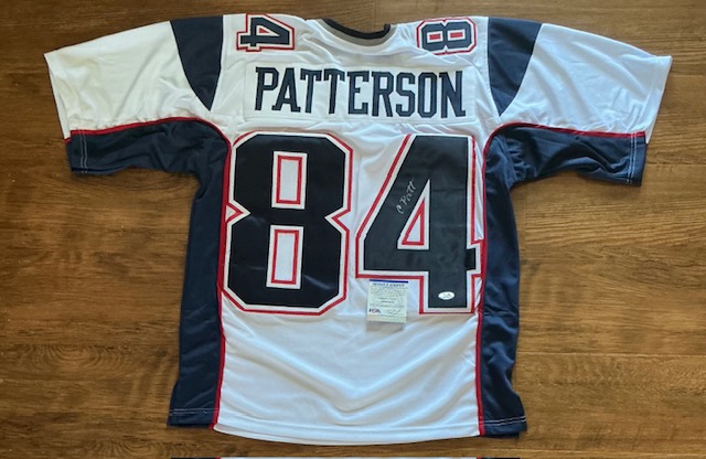 Cordarrelle Patterson Autographed New England Patriots Pro Style Jersey PSA/DNA