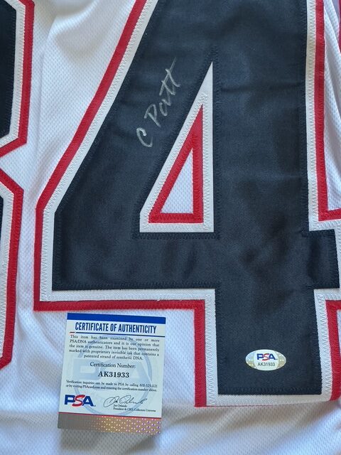 Cordarrelle Patterson Autographed New England Patriots Pro Style Jersey PSA/DNA - Image 3