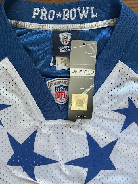 DeMarcus Ware Autographed Dallas Cowboys Authentic NWT Reebok On Field Pro Bowl Jersey CSA - Image 5