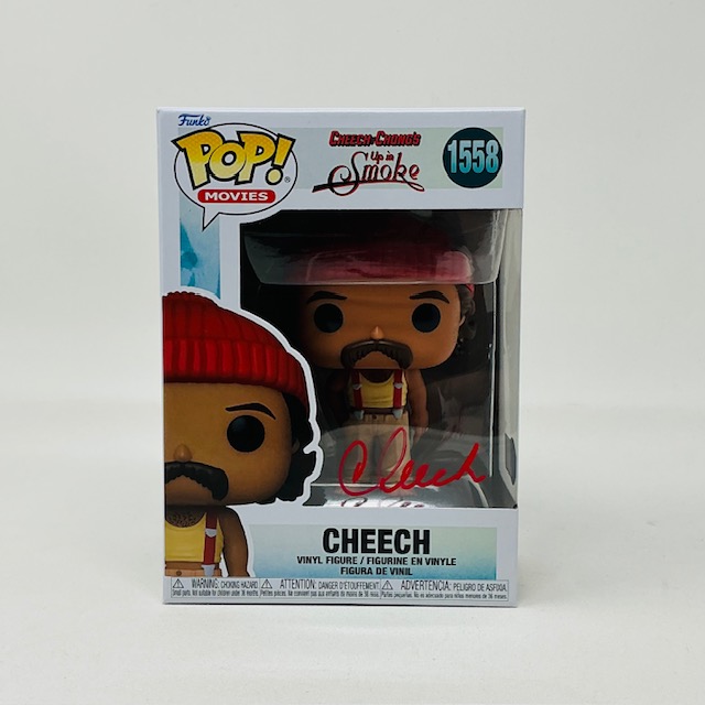 Cheech Marin Autographed Cheech & Chong Up In Smoke Funko Pop #1558 Beckett BAS