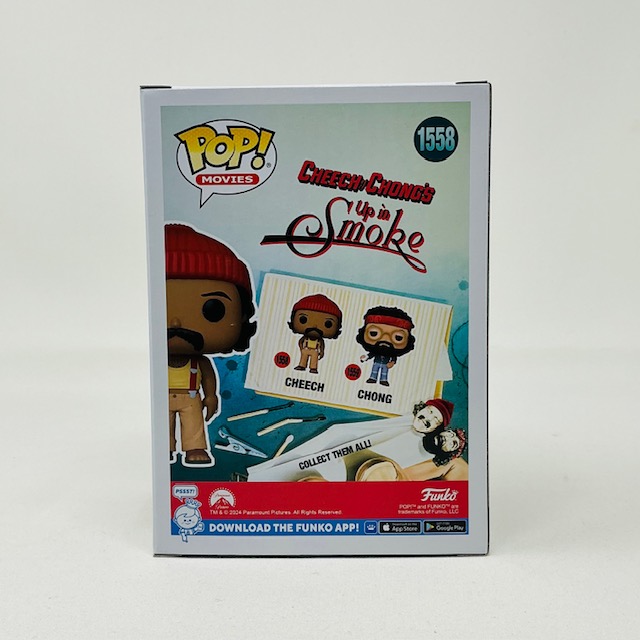 Cheech Marin Autographed Cheech & Chong Up In Smoke Funko Pop #1558 Beckett BAS - Image 5