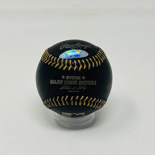 Hulk Hogan Autographed WWF WCW Wrestling Champion Black ROML Baseball Tristar - Image 3