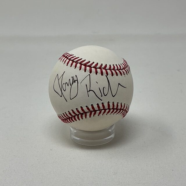 Tommy "Wildfire" Rich Autographed Heavyweight Champion Wrestler ROML Baseball JSA COA