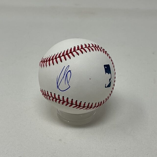 Kevin Owens Autographed WWE Smackdown Wrestler ROML Baseball JSA COA