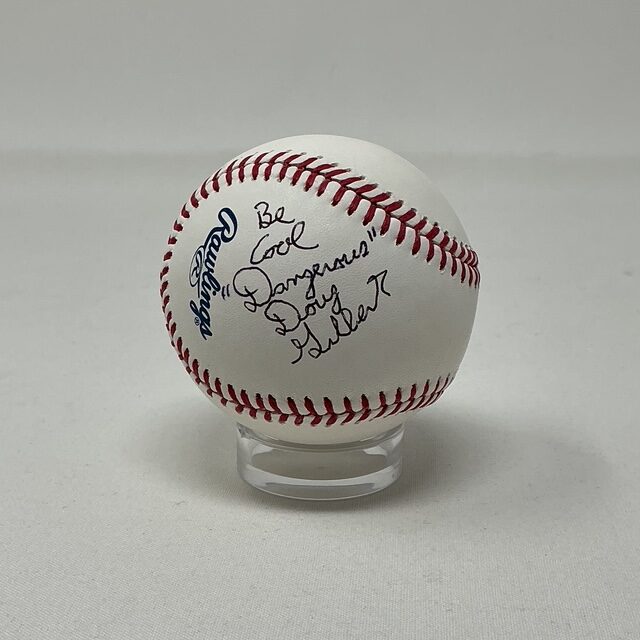 Doug Gilbert Autographed Professional Wrestler ROML Baseball JSA COA