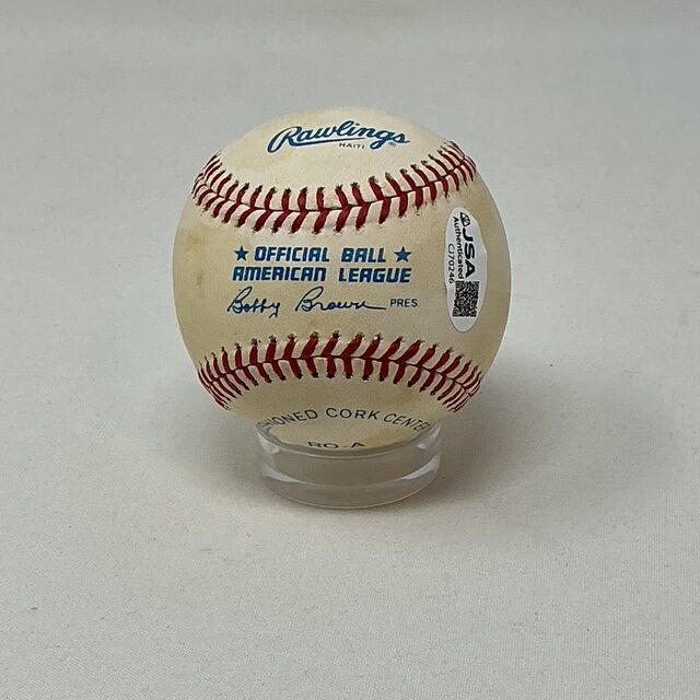 Jose Canseco Autographed Oakland Athletics OAL Baseball JSA COA - Image 4