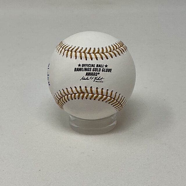 Alan Trammell Autographed Detroit Tigers HOF 18 Gold Glove Award ROML Baseball JSA COA - Image 3