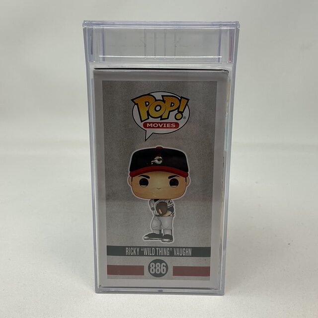 Charlie Sheen Autographed Major League Ricky Vaughn Encapsulated Funko Pop #886 PSA/DNA - Image 4