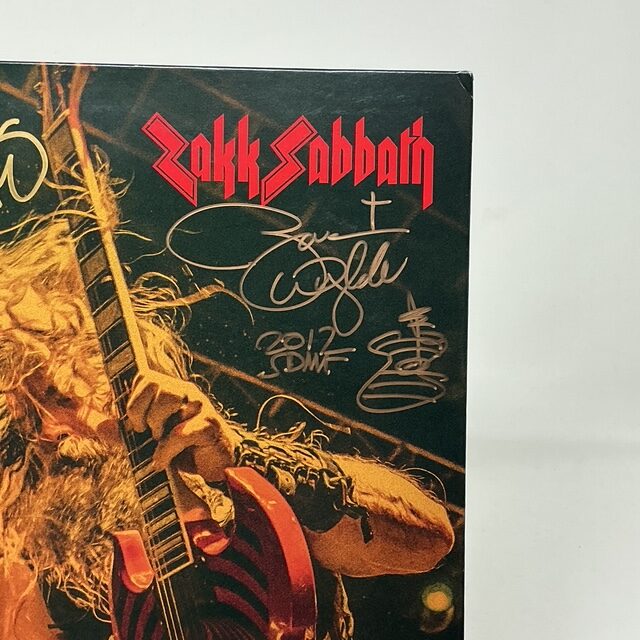 Zakk Sabbath Autographed Full Band Live in Detroit Vinyl Record JSA COA - Image 3