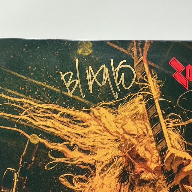 Zakk Sabbath Autographed Full Band Live in Detroit Vinyl Record JSA COA - Image 4