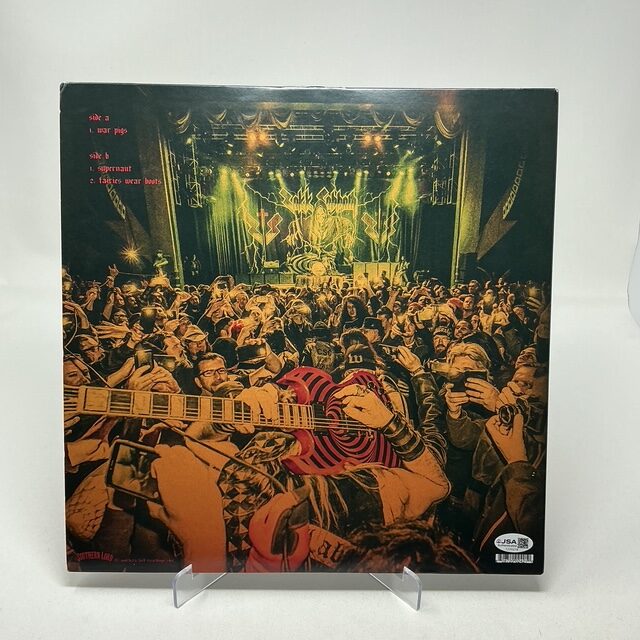 Zakk Sabbath Autographed Full Band Live in Detroit Vinyl Record JSA COA - Image 6