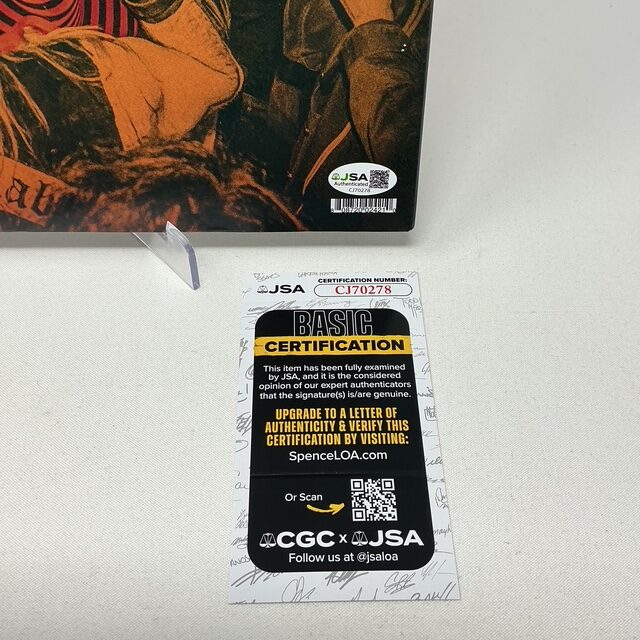 Zakk Sabbath Autographed Full Band Live in Detroit Vinyl Record JSA COA - Image 7