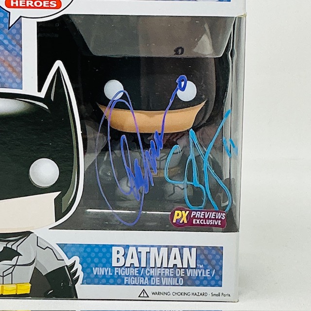 Gregory Capullo & Scott Snyder Autographed DC Universe Batman Funko Pop #01 JSA COA - Image 3