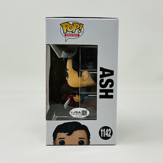 Bruce Campbell Autographed The Evil Dead 40th Anniversary Ash Funko Pop #1142 JSA COA - Image 6