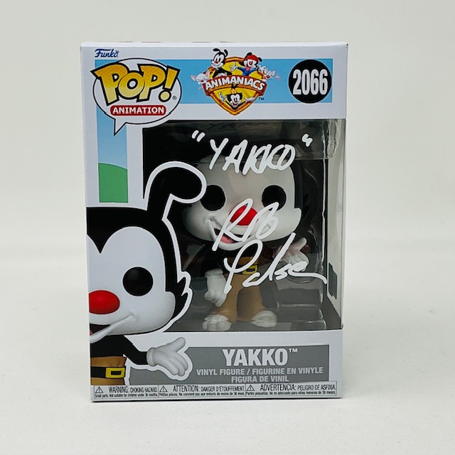 Rob Paulsen Autographed Yakko Animaniacs Funko Pop #2066 OC Marketing
