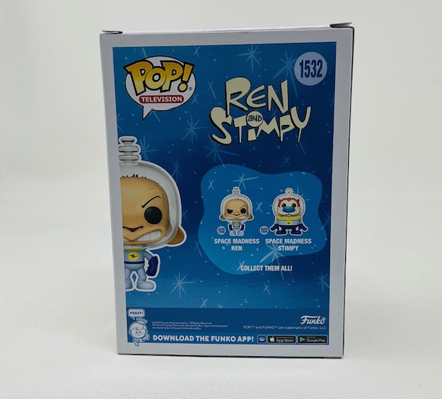 Billy West Autographed Space Madness Ren - Ren and Stimpy Funko Pop #1532 OC Marketing - Image 5