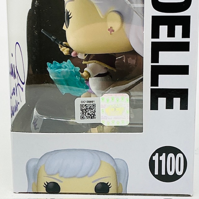 Jill Harris Autographed Noelle Anime Black Clover Funko Pop #1100 OC Marketing - Image 7